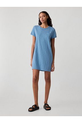 تیشرت آبی زنانه رگولار GAP - کد 835535910