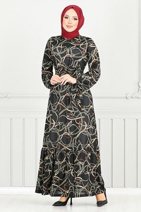 لباس مشکی زنانه بافتنی ModaMerve - کد 931201779