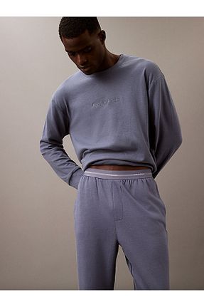 پائین تنه راحتی طوسی مردانه پنبه - الاستین Calvin Klein - کد 931979882