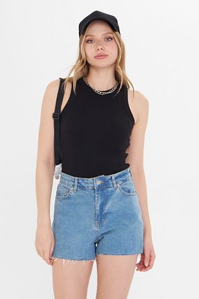 بادی مشکی زنانه یقه دوچرخه THIFF GYMWEAR - کد 927970103