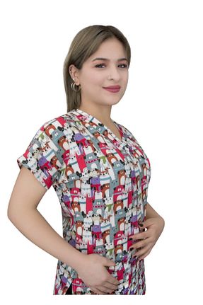 لباس کار نارنجی Nur Medikal Giyim - کد 66430695