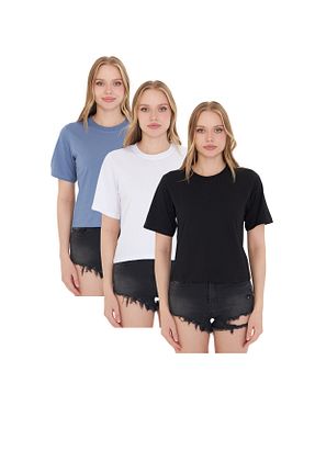 تیشرت رنگی زنانه رگولار THIFF GYMWEAR - کد 931164861