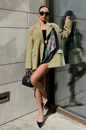 کت سبز زنانه رگولار Madmext - کد 928947068