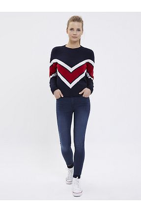شلوار جین آبی زنانه رگولار Loft - کد 34687919
