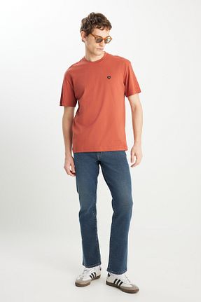 شلوار جین آبی مردانه پاچه تنگ Wrangler - کد 931218426