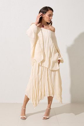 ست بالاتنه و پائین تنه زنانه بافتنی Setre - کد 897443951