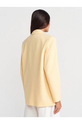 کت زرد زنانه Blazer Dilvin - کد 931150301