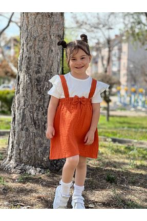 لباس نارنجی بچه گانه بافتنی Pollito - کد 931220298