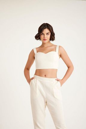 بلوز بژ زنانه ساده SELECTION PATRICE - کد 931171242