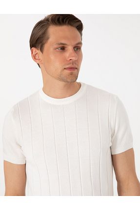 تیشرت نباتی مردانه اسلیم فیت Pierre Cardin - کد 931178297