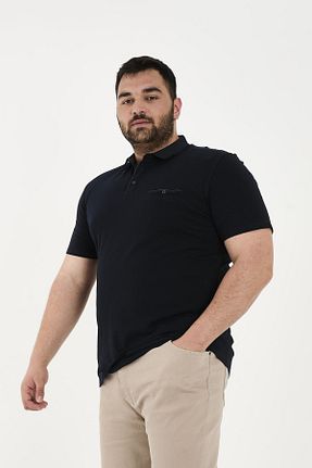 تیشرت سایز بزرگ مشکی مردانه تکی Maccali - کد 931225281