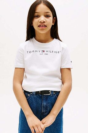 تیشرت سفید بچه گانه رگولار Tommy Hilfiger - کد 900621144
