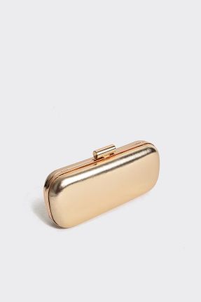 کیف مجلسی طلائی زنانه پارچه ای Berlesi - کد 931185967