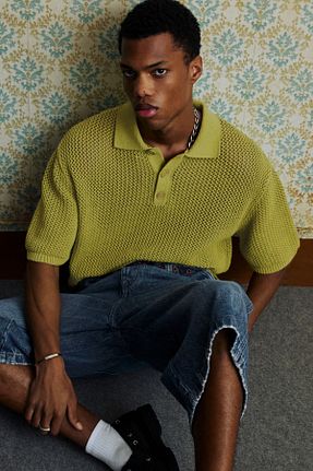 تیشرت سبز مردانه رگولار Pull & Bear - کد 930480982
