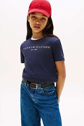 تیشرت آبی بچه گانه رگولار Tommy Hilfiger - کد 900601667