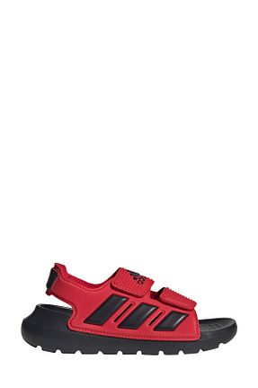 صندل زرشکی بچه گانه پاشنه تخت adidas - کد 923681654