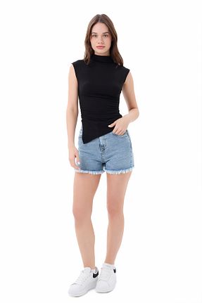 شلوارک و برمودا رنگی زنانه فاق بلند vesantia - کد 931198487