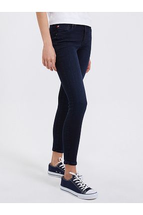شلوار جین مشکی زنانه رگولار Loft - کد 37672699