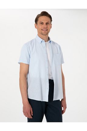 پیراهن آبی مردانه رگولار Pierre Cardin - کد 904701175