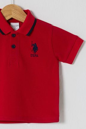 تیشرت قرمز بچه گانه Fitted U.S. Polo Assn. - کد 931226716
