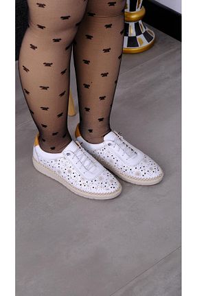 کفش کژوال رنگی زنانه چرم خالص Cooliza - کد 931224896