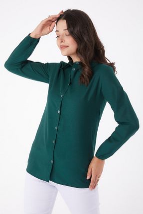 تونیک سبز زنانه بافتنی TOFİSA - کد 931220700