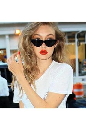 عینک آفتابی مشکی زنانه UV400 Jwl - کد 109074148