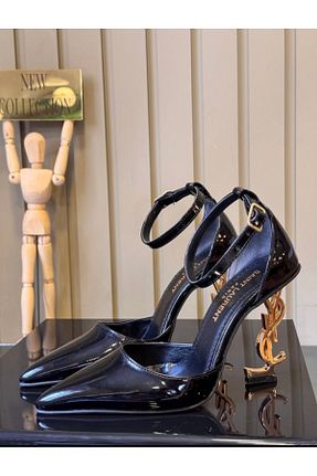 کفش مجلسی مشکی زنانه چرم لاکی milyon shoes - کد 906468558