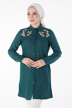 تونیک سبز زنانه بافتنی TOFİSA - کد 931241600