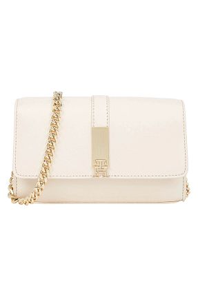 کیف دستی بژ زنانه پلی استر Tommy Hilfiger - کد 929045724