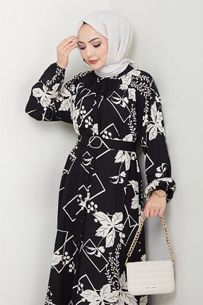 لباس حجاب مشکی زنانه رگولار InStyle - کد 931233770