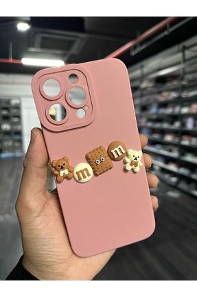 کاور و قاب صورتی iPhone 15 Pro Max m.tk moveteck - کد 931230714