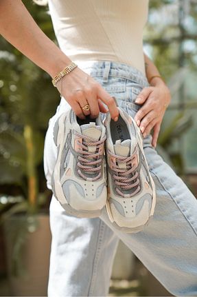 کفش اسنیکر طوسی زنانه بند دار Solo Bag - کد 813896368