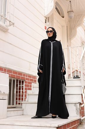 کلاه و ابایا مشکی زنانه پلی استر KADEEM - کد 924360652