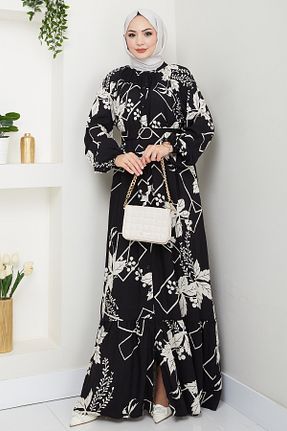 لباس حجاب مشکی زنانه رگولار InStyle - کد 931233770