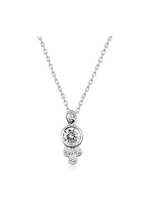 گردنبند نقره طوسی زنانه 925 عیار Gumush - کد 931267908