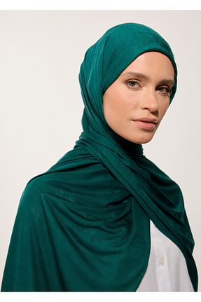 شال سبز زنانه پنبه ای RABIAZ - کد 931256667