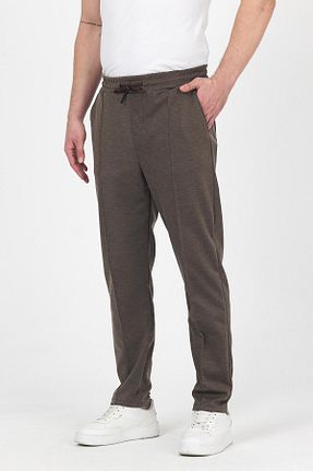 شلوار قهوه ای مردانه پلی استر DAMGA JEANS - کد 931246155