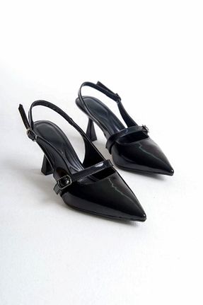 کفش مجلسی مشکی زنانه چرم لاکی v.s.h velvet - کد 892434769