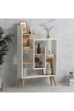 قفسه کتاب سفید 126 سانتی متر lagomood - کد 37542042