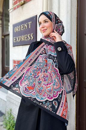 شال رنگی زنانه Kesik Elyaf Sultan Eşarp - کد 931302667