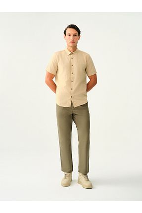 شلوار خاکی مردانه پارچه Loft - کد 857776816