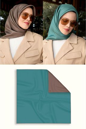 روسری رنگی İpek Vual Elit Scarf - کد 931305355
