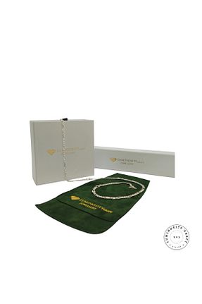 گردنبند نقره طوسی زنانه 925 عیار Luminosity Graft - کد 927351978