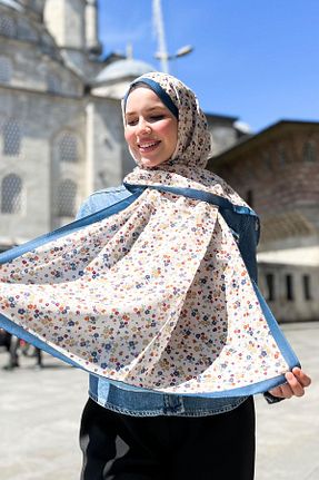 شال رنگی زنانه Kesik Elyaf Sultan Eşarp - کد 931302744