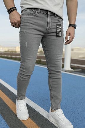 شلوار طوسی مردانه لیکرا DOPPİO