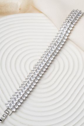 دستبند استیل (فولاد) رنگی زنانه استیل (فولاد) Finesa Jewelry - کد 899073978