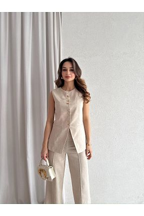 ست بالاتنه و پائین تنه طوسی زنانه تریکو Mooi Butik - کد 931481908