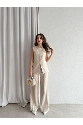 ست بالاتنه و پائین تنه طوسی زنانه تریکو Mooi Butik - کد 931481908