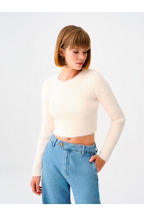 پلیور نباتی زنانه ساده Loft - کد 859029216